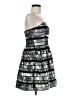NBD 100% Polyester Metallic Silver Cocktail Dress Size M - photo 4