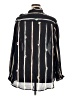 Bethany Stripes Black Long Sleeve Blouse Size XL (estimated) - photo 2