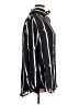 Bethany Stripes Black Long Sleeve Blouse Size XL (estimated) - photo 4