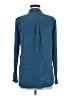 Theory Teal Long Sleeve Button-Down Shirt Size M - photo 2