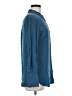 Theory Teal Long Sleeve Button-Down Shirt Size M - photo 4