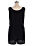 Emma & Michele Solid Black Romper Size XL - photo 2