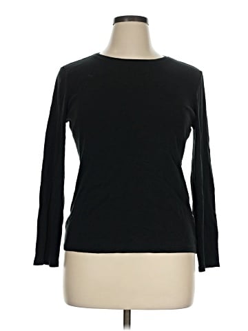 Ann Taylor Factory 3/4 Sleeve T-Shirt (view 1)