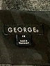 George Solid Black Formal Skirt Size 10 - photo 4