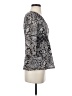 Apt. 9 100% Nylon Gray 3/4 Sleeve Blouse Size S (petite) - photo 4
