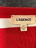 L'Agence Red 3/4 Sleeve Top Size XS (tall) - photo 4
