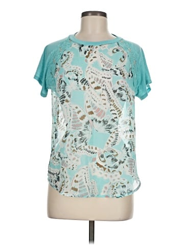 Wishful Park Short Sleeve Blouse (view 1)