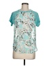 Wishful Park 100% Polyester Teal Short Sleeve Blouse Size M - photo 1