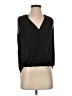 Veronica M. 100% Polyester Black 3/4 Sleeve Blouse Size S - photo 1