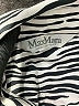 Max Mara Animal Print Silver 3/4 Sleeve Button-Down Shirt Size 3X (estimated) - photo 9