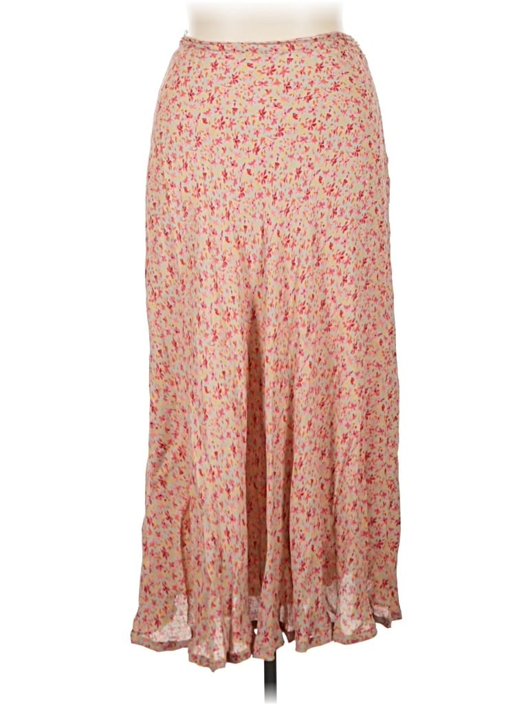 Pre-owned April Cornell Casual Skirt In Pink