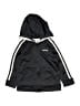 Adidas 100% Polyester Black Zip Up Hoodie Size 4T - photo 1