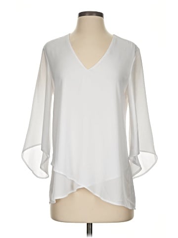 Karen Kane 3/4 Sleeve Blouse (view 1)