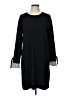 Ann Taylor LOFT Black Casual Dress Size L - photo 1