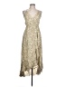 AaKaa Paisley Yellow Casual Dress Size L - photo 1