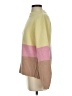 RODEBJER Color Block Yellow Pullover Sweater Size S - photo 5