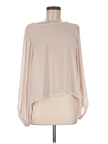 Akira Chicago Red Label Long Sleeve Blouse (view 1)