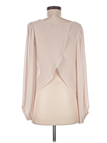 Akira Chicago Red Label Long Sleeve Blouse (view 2)