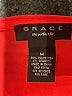Grace Red Short Sleeve Top Size M - photo 7