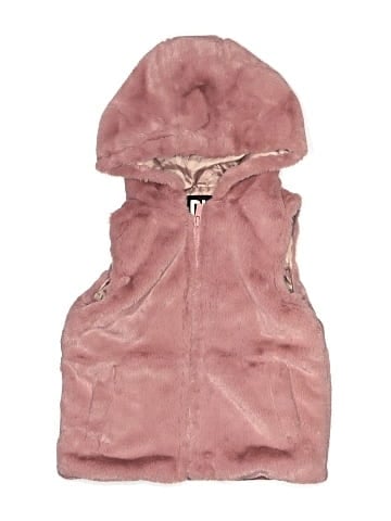 DKNY Faux Fur Vest (view 1)