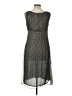 Zara Basic Paisley Gray Casual Dress Size L - photo 2