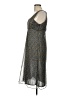Zara Basic Paisley Gray Casual Dress Size L - photo 5