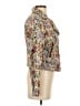 Free People 100% Polyester Floral Gold Jacket Size 6 - photo 4