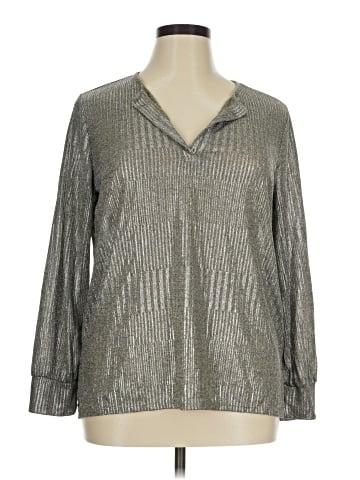 Kim & Cami Long Sleeve Blouse (view 1)