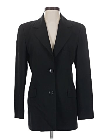 Linda Allard Ellen Tracy Wool Blazer (view 1)