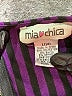 Mia Chica Stripes Purple Dress Size 14 - photo 3