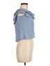 One Clothing 100% Rayon Blue Sleeveless Blouse Size M - photo 4