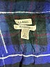 L.L.Bean 100% Cotton Plaid Black Long Sleeve Blouse Size S (petite) - photo 7