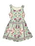 Justice Paisley Green Dress Size 8 - photo 1