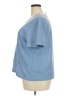 Links Blue Short Sleeve Top Size 2X - photo 5