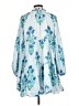 Oliphant 100% Cotton Blue Casual Dress Size L - photo 2