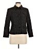 Bernard Zins Tweed Black Wool Blazer Size 6 - photo 1