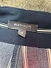 Madison 100% Polyester Stripes Blue Casual Pants Size 16 - photo 7