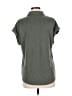 Green Envelope Gray Sleeveless Button-Down Shirt Size M - photo 2
