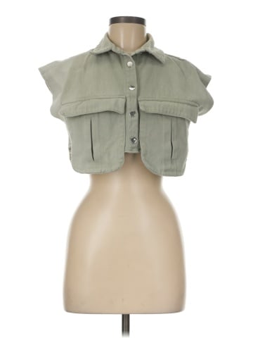 Unbranded Denim Vest (view 1)