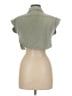 Unbranded Green Denim Vest Size M - photo 2