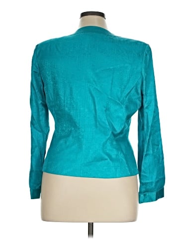 Adrianna Papell Long Sleeve Silk Top (view 2)