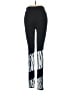 Splendid Graphic Black Yoga Pants Size M - photo 2