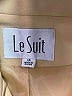 Le Suit 100% Polyester Tan Blazer Size 14 - photo 6