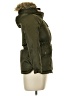 Justify 100% Polyester Solid Green Snow Jacket Size 10 - photo 4