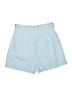ChicMe 100% Polyester Solid Blue Shorts Size XL - photo 2