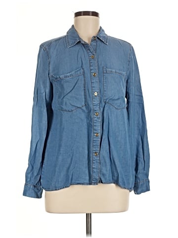 MICHAEL Michael Kors Long Sleeve Button-Down Shirt (view 1)