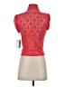 Bongo 100% Rayon Red Sleeveless Button-Down Shirt Size S - photo 2