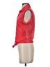 Bongo 100% Rayon Red Sleeveless Button-Down Shirt Size S - photo 5