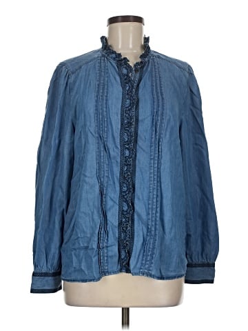 Sundance Long Sleeve Button-Down Shirt (view 1)