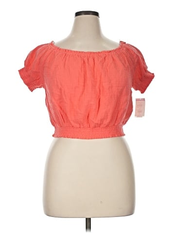 DKNY Jeans Short Sleeve Top (view 1)
